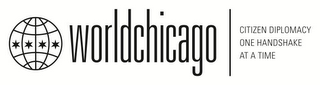 WORLDCHICAGO| CITIZEN DIPLOMACY ONE HANDSHAKE AT A TIME logo