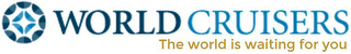 WORLDCRUISERS THE WORLD IS WAITING FOR YOU logo