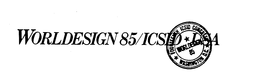 WORLDESIGN 85/ICSID USA FOURTEENTH ICSID CONGRESS WASHINGTON D.C. logo