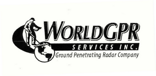 WORLDGPR SERVICES INC. GROUND PENETRATING RADAR COMPANY logo