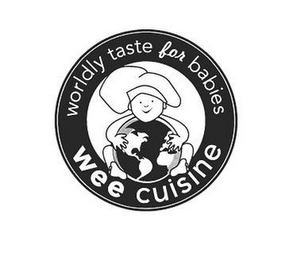 WORLDLY TASTE FOR BABIES WEE CUISINE logo