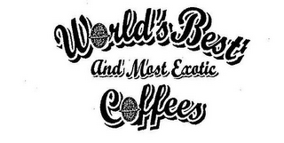 WORLD'S BEST AND MOST EXOTIC COFFEES logo