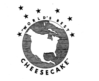 "WORLD'S BEST CHEESECAKE" logo