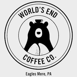 WORLD'S END COFFEE CO. EAGLES MERE, PA logo