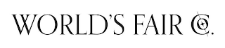 WORLD'S FAIR CO. logo