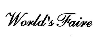 WORLD'S FAIRE logo