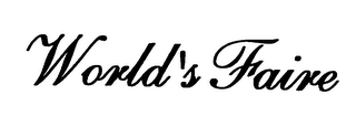 WORLD'S FAIRE logo