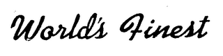 WORLD'S FINEST logo