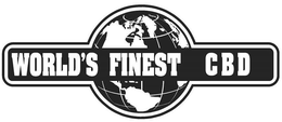 WORLD'S FINEST CBD logo
