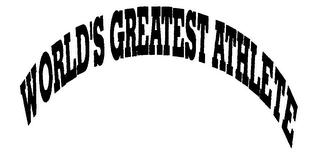 WORLDS GREATEST ATHELETE logo