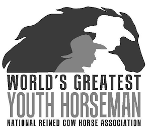 WORLD'S GREATEST YOUTH HORSEMAN NATIONAL REINED COW HORSE ASSOCIATION logo