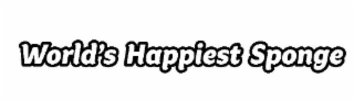 WORLD'S HAPPIEST SPONGE