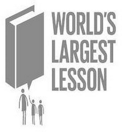 WORLD'S LARGEST LESSON logo