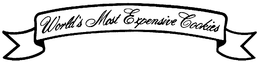 WORLD'S MOST EXPENSIVE COOKIES logo