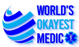 WORLD'S OKAYEST MEDIC logo