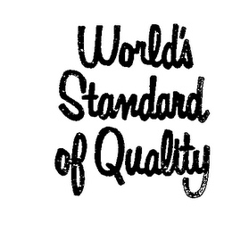 WORLD'S STANDARD OF QUALITY logo