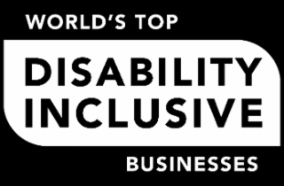 WORLD'S TOP DISABILITY INCLUSIVE BUSINESSES logo