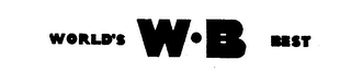 WORLD'S W-B BEST logo