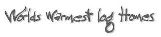 WORLDS WARMEST LOG HOMES logo