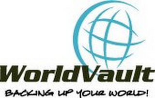 WORLDVAULT BACKING UP YOUR WORLD! logo