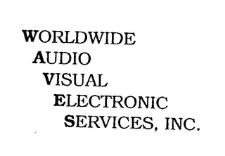 WORLDWIDE AUDIO VISUAL ELECTRONIC SERVICES, INC. logo