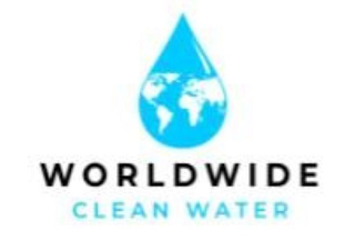 WORLDWIDE CLEAN WATER logo