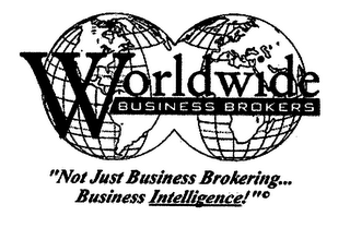 WORLDWIDE GUSINESS BROKERS "NOT JUST BUSINESS BROKERING... BUSINESS INTELLIGENCE" logo