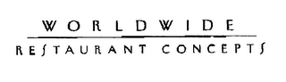 WORLDWIDE RESTAURANT CONCEPTS logo