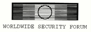 WORLDWIDE SECURITY FORUM logo