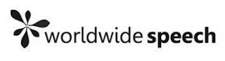 WORLDWIDE SPEECH logo