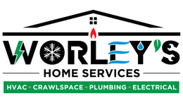 WORLEY'S HOME SERVICES HVAC CRAWLSPACE PLUMBING ELECTRICAL logo