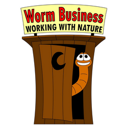 WORM BUSINESS WORKING WITH NATURE logo