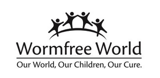WORMFREE WORLD OUR WORLD, OUR CHILDREN, OUR CURE. logo