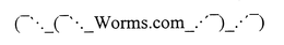 WORMS.COM logo