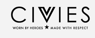 WORN BY HEROES MADE WITH RESPECT logo