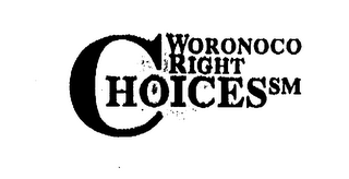 WORONOCO RIGHT CHOICES logo
