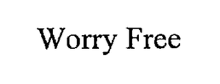 WORRY FREE logo