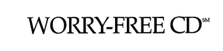 WORRY-FREE CD logo