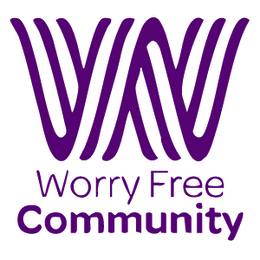WORRY FREE COMMUNITY logo