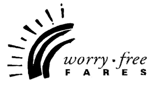 WORRY FREE FARES logo