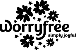 WORRYFREE SIMPLY JOYFUL logo