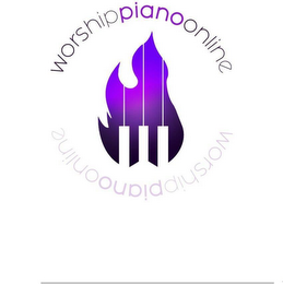WORSHIP PIANO ONLINE logo