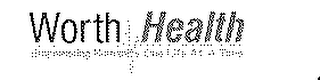 WORTH HEALTH - EMPOWERING HUMANITY ONE LIFE AT A TIME logo