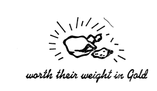 WORTH THEIR WEIGHT IN GOLD logo