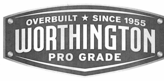 WORTHINGTON PRO GRADE OVERBUILT SINCE 1955 logo