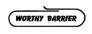 WORTHY BARRIER logo