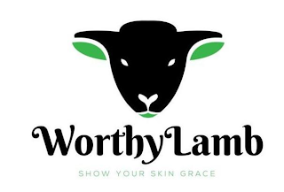 WORTHY LAMB SHOW YOUR SKIN GRACE logo