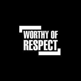WORTHY OF RESPECT logo