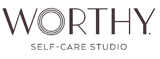 WORTHY. SELF-CARE STUDIO logo