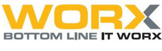 WORX BOTTOM LINE IT WORX logo